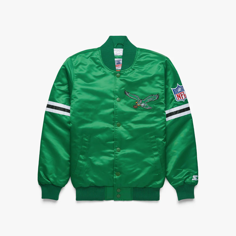 HOMAGE X Starter Eagles Satin Jacket