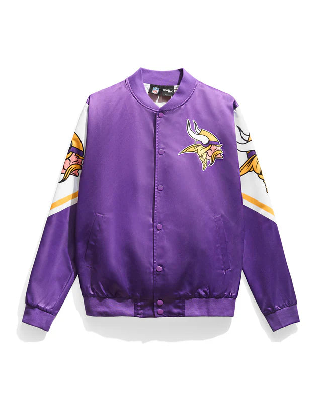 Minnesota Vikings Fanimation Satin Jacket