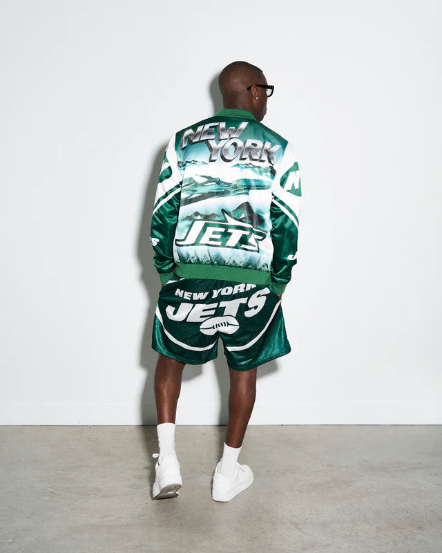 New York Jets Fanimation Satin Jacket