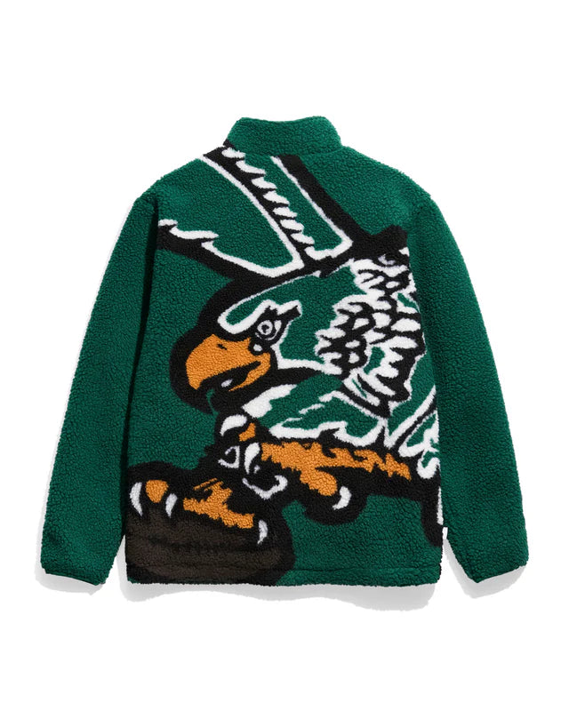 Philadelphia Eagles Kelly Green Sherpa Jacket