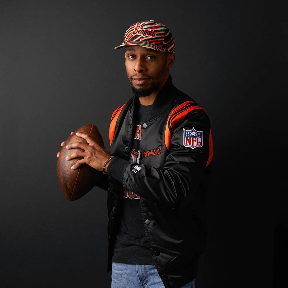 HOMAGE X Starter Bengals Satin Jacket