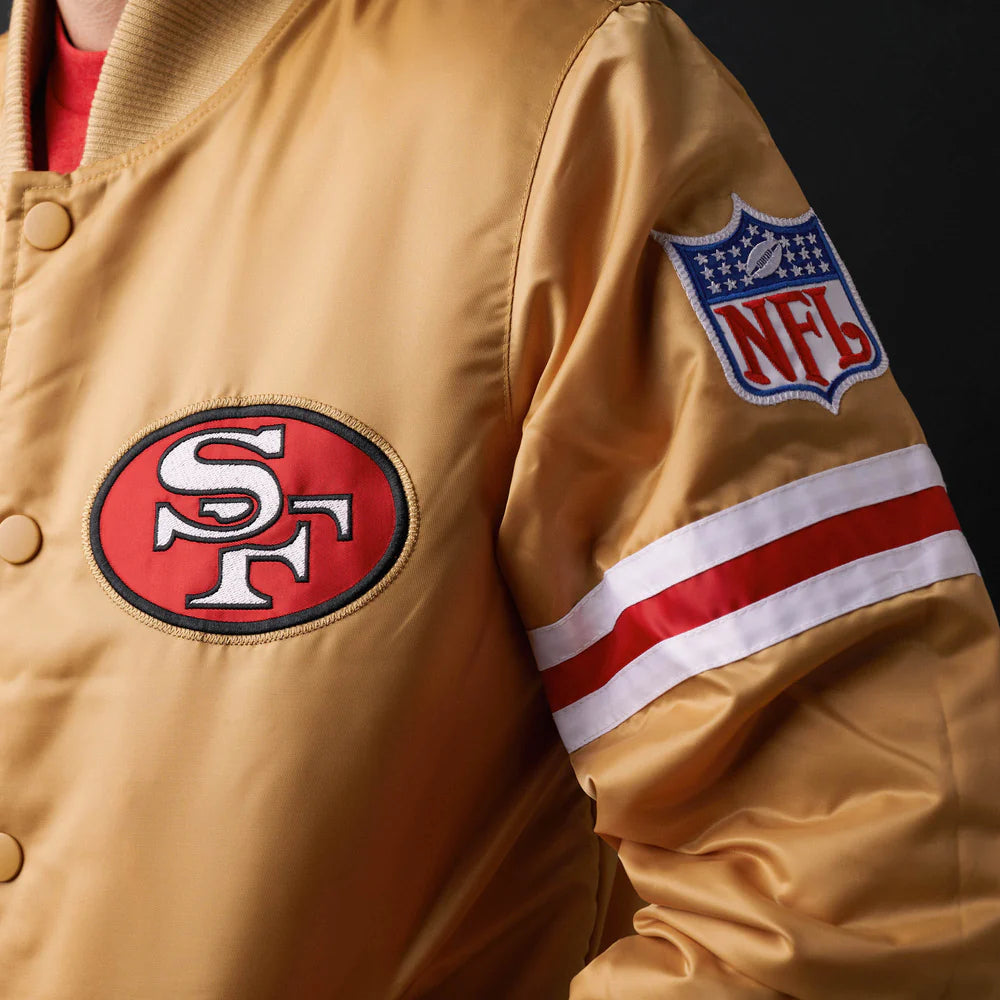 HOMAGE X Starter 49ers Satin Jacket