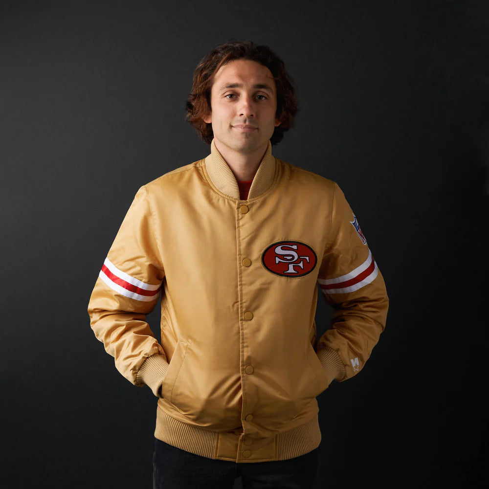 HOMAGE X Starter 49ers Satin Jacket