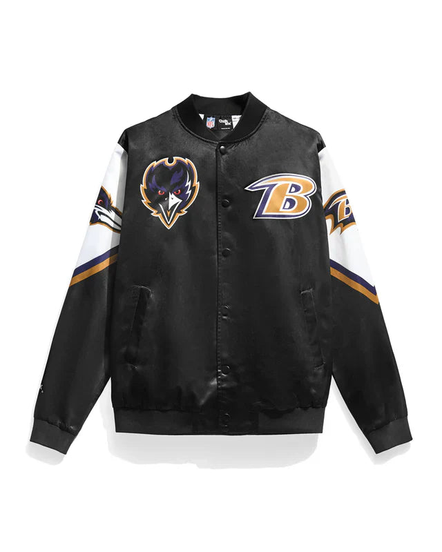 Baltimore Ravens Fanimation Satin Jacket