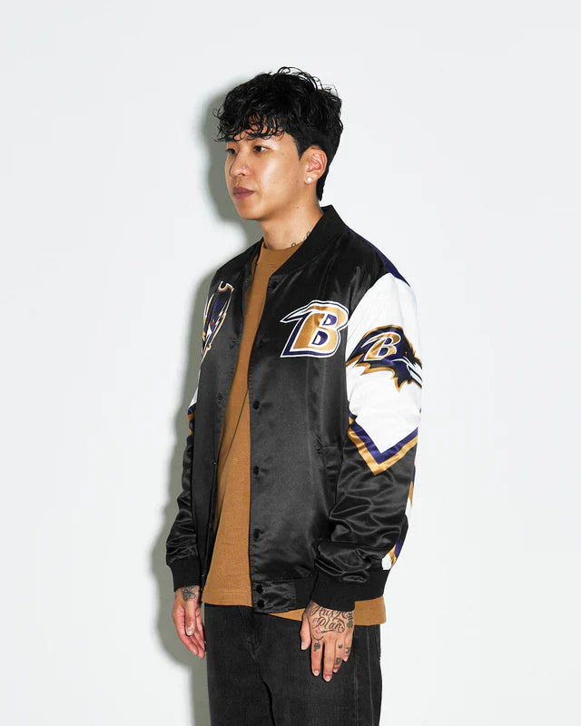 Baltimore Ravens Fanimation Satin Jacket