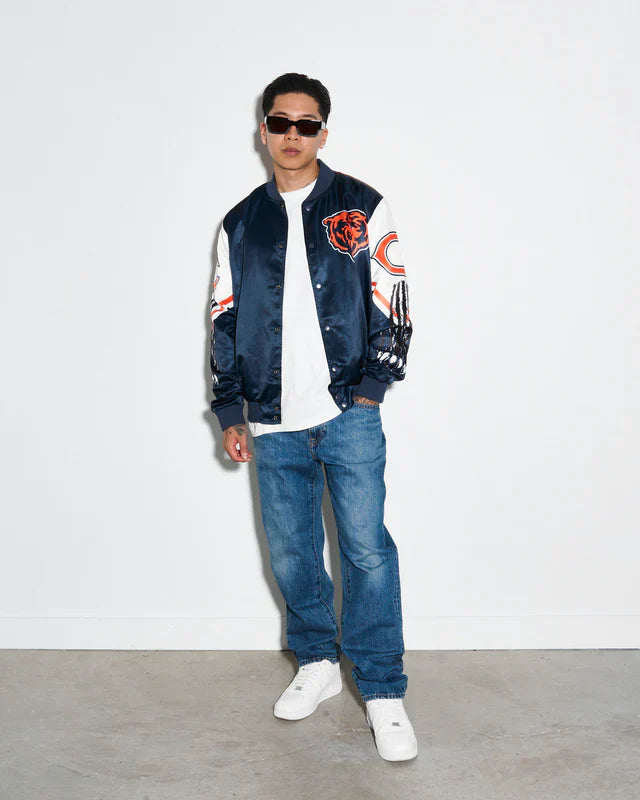 Chicago Bears Fanimation Satin Jacket