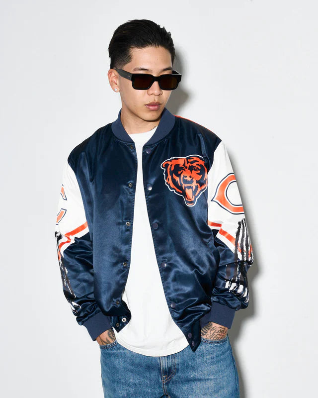 Chicago Bears Fanimation Satin Jacket
