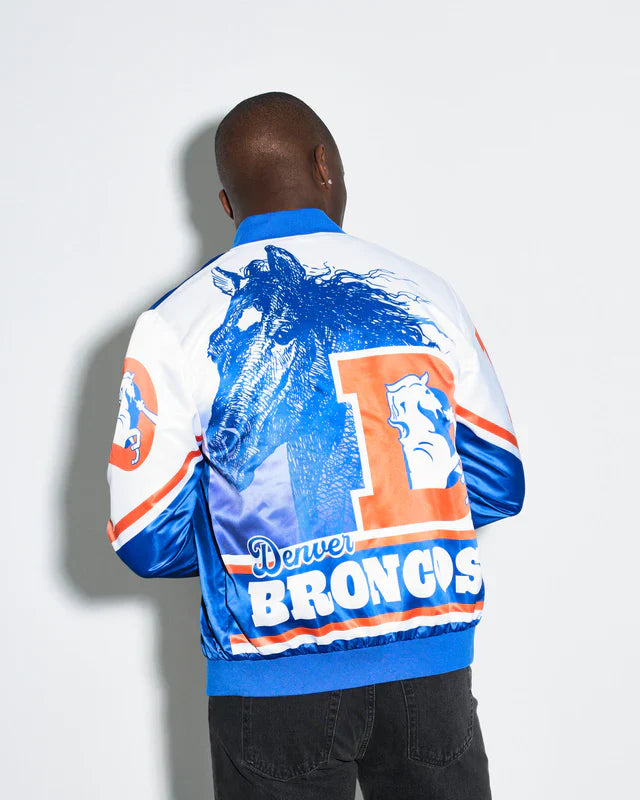 Denver Broncos Fanimation Satin Jacket