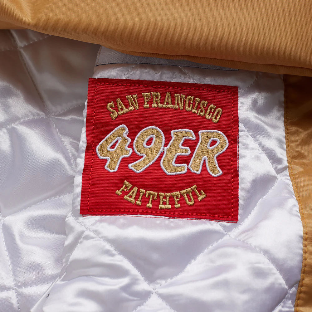 HOMAGE X Starter 49ers Satin Jacket