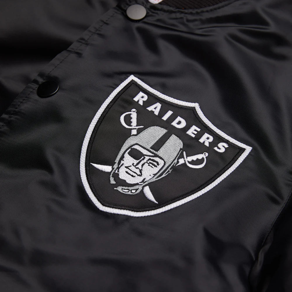 HOMAGE X Starter Raiders Satin Jacket