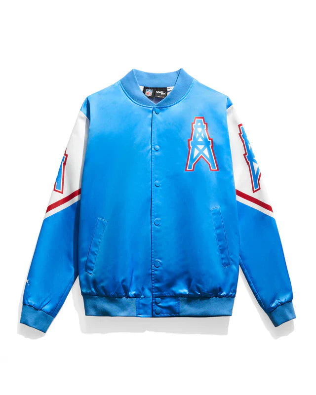 Houston Oilers Fanimation Satin Jacket