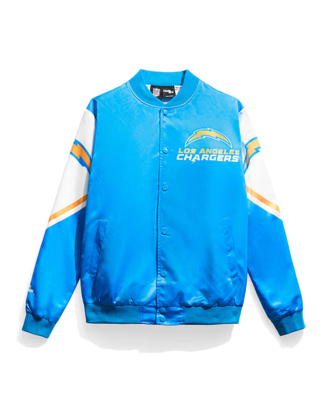 Los Angeles Chargers Fanimation Satin Jacket