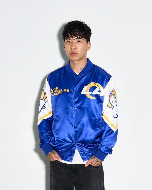 Los Angeles Rams Fanimation Satin Jacket