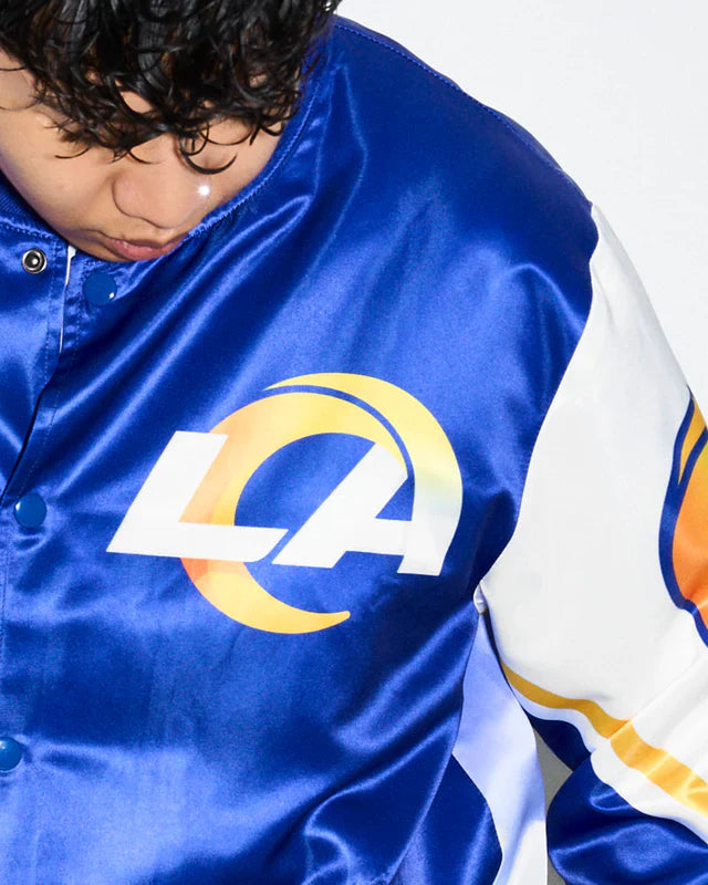 Los Angeles Rams Fanimation Satin Jacket