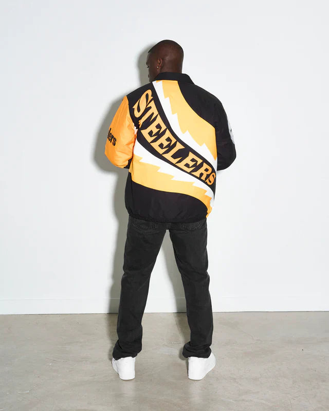 Pittsburgh Steelers Saw Blade Quilted Puffer Jacket
