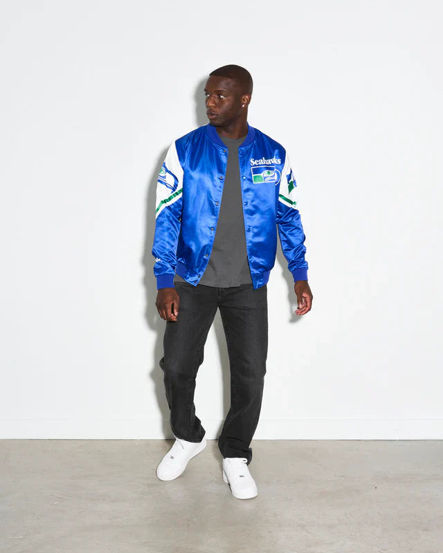 Seattle Seahawks Fanimation Satin Jacket