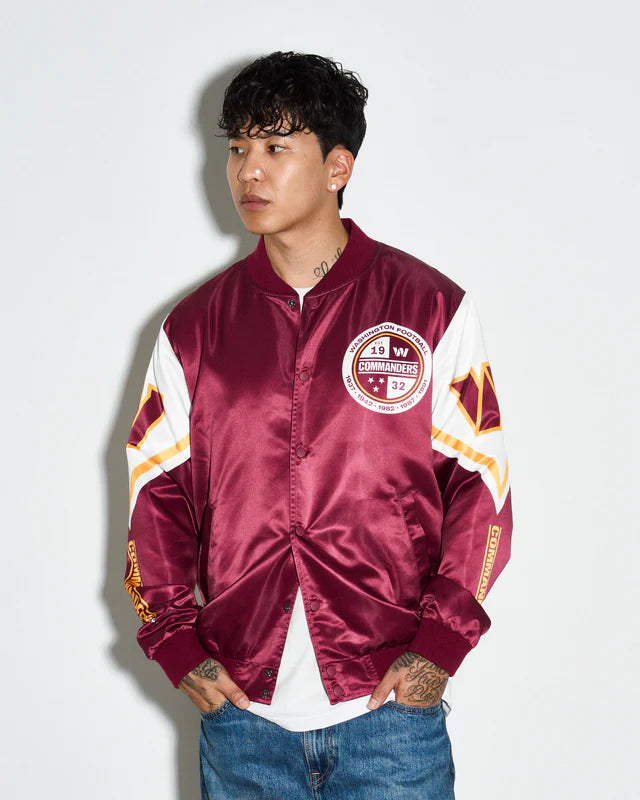 Washington Commanders Fanimation Satin Jacket