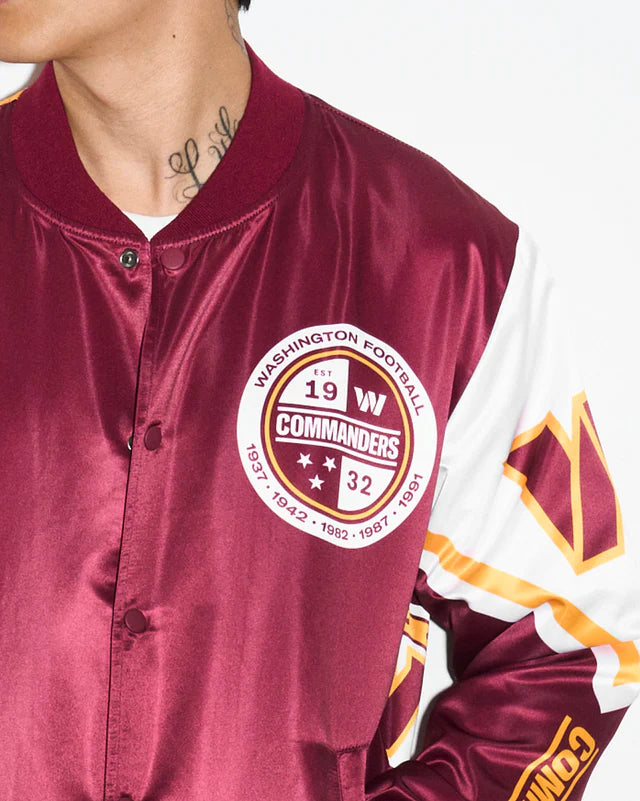 Washington Commanders Fanimation Satin Jacket